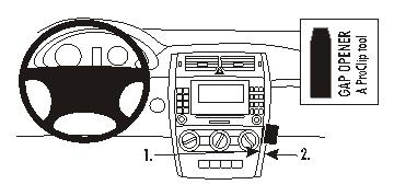 Brodit ProClip, Mercedes Benz B-Class 05-11