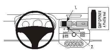 Suzuki Swift 05-10, mittig