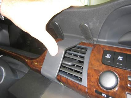Honda FR-V 05-11, mittig