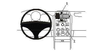 Suzuki Grand Vitara 05-15, mittig