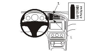 Saab 9-5 06-10, Center