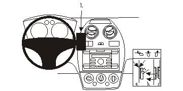 Ford Fiesta 06-08, Zentriert
