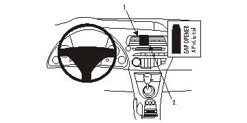 Honda Civic 06-11, Zentriert
