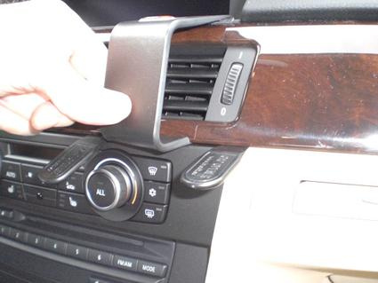BMW 316-330/E90/E91/E92/E93 05-12, Winklig, Holzpaneel, OEM Nav.