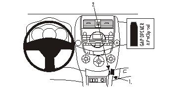 Toyota RAV 4 06-12, Winklig