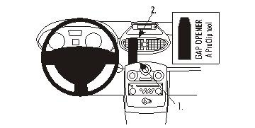 Renault Clio 06-12, Zentriert