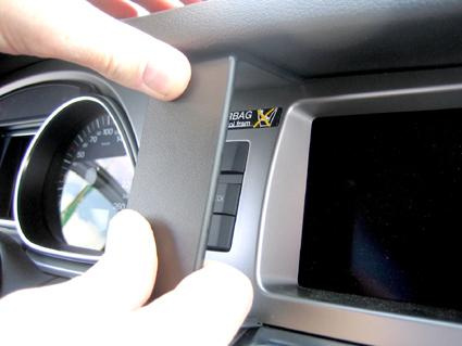 Audi Q7 06-14, Zentriert