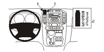 Kia Carnival 06-11, Zentriert