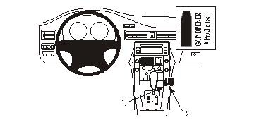 Volvo S80/V70/CX70 08-11, Angled
