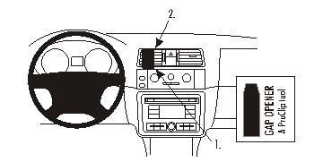Skoda Fabia 08-14, Zentriert