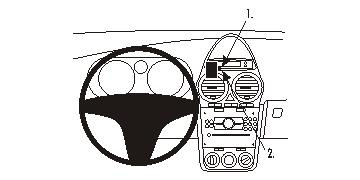 Opel Corsa 07-14, Zentriert