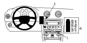 Audi A3 07-12, Niedriger Center