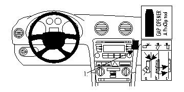 Audi A3 07-12, Winklig