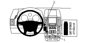 Landrover Freelander 07-13, Zentriert