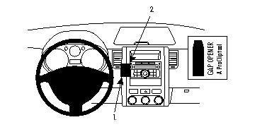 Nissan X-Trail 08-13, Zentriert