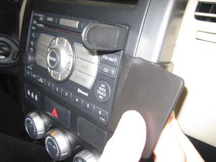 Nissan X-Trail 08-13, Winklig, Navigationsbildschirm