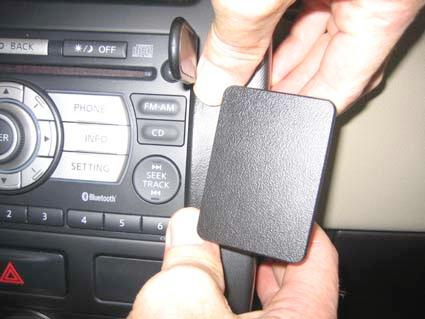 Nissan X-Trail 08-13, Winklig, Navigationsbildschirm