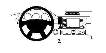 Landrover Range Rover 02-12, Zentriert, hoch