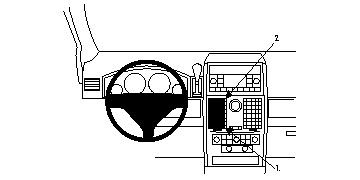 Chrysler Voyager 08-11, Zentriert