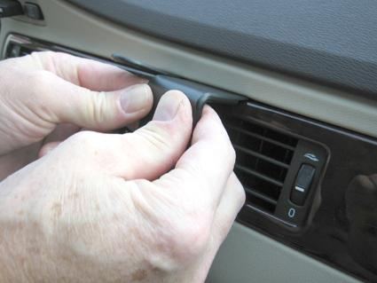 Volvo S80/V70/CX70 08-11, Winklig Hoch, Holzpaneel