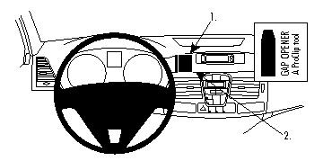 Renault Laguna 08-15, Zentriert