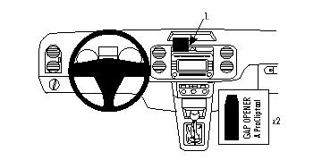 Volkswagen Tiguan 08-15, Zentriert