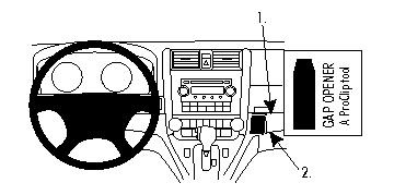 Honda CR-V 08-11, Abgewinkelt