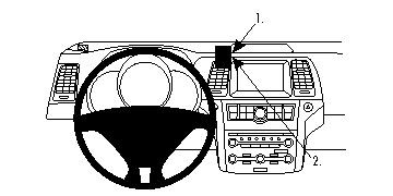 Nissan Murano 09-14, Zentriert