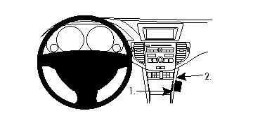 Honda Accord 09-12, Abgewinkelt