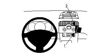 Renault Kangoo 08-13, Abgewinkelt