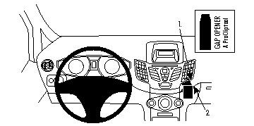 Ford Fiesta 09-15, Abgewinkelt