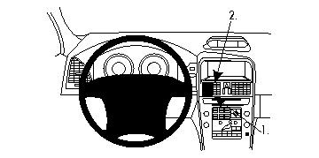 Volvo XC60 09-15, Zentriert