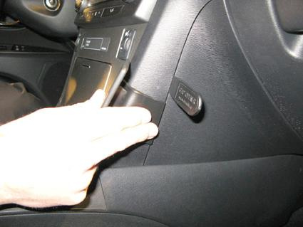 Toyota Avensis 09-15, Abgewinkelt