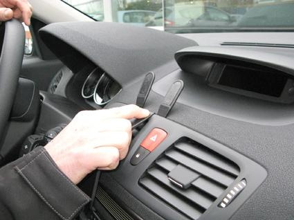 Renault Mégane 09-15, Zentriert