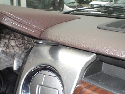 Ford F-Series 150 09-14, Zentriert, Silber&Holzpaneel