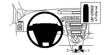 Toyota Prius 10-15, angewinkelt