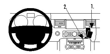 Brodit ProClip, Land Rover Range Rover Sport 10-13