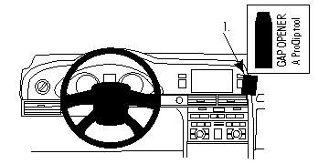 Audi A6 10-10, Gewinkelt, Hoch