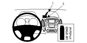 ProClip Monteringsbygel Hyundai IX35 10-13, Zentriert