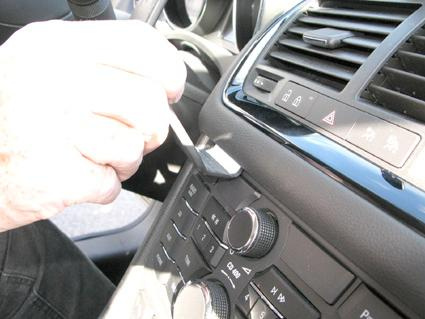 Opel Meriva 11-15, Zentriert