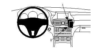 Brodit ProClip, Mercedes Benz CLS-Klasse 11-18