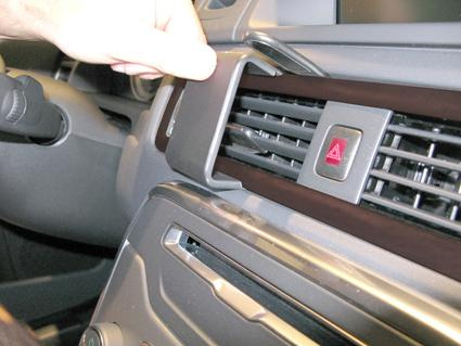 Volvo V70 12-15, Mitte, Holzverkleidung