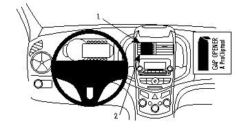 Chevrolet Aveo 12-14, Zentriert