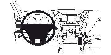 Hyundai i40 12-15, Abgewinkelt