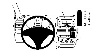 Fiat Doblo 10-14, Abgewinkelt