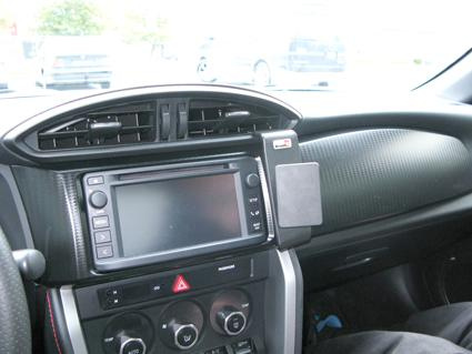 ProClip-Montagehalterung Subaru BRZ 12-15, gewinkelt, hoch