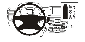 Brodit ProClip, Mercedes Benz G-Klasse 13-18