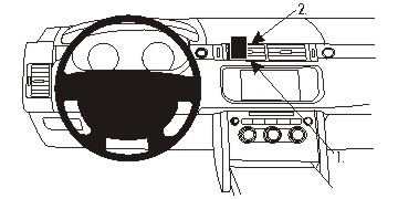 Brodit ProClip, Land Rover Range Rover Sport 14-22