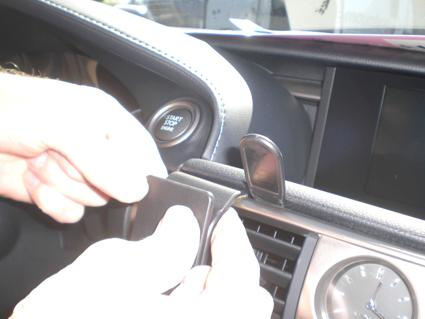 ProClip-Montagehalterung Lexus IS Serie 14-15, zentriert