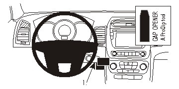 Kia Sorento 13-14, zentriert